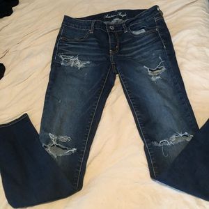 AE jeans, low waisted lots of stretch